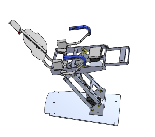 牙科椅机构 3D CAD 文件缩略图
